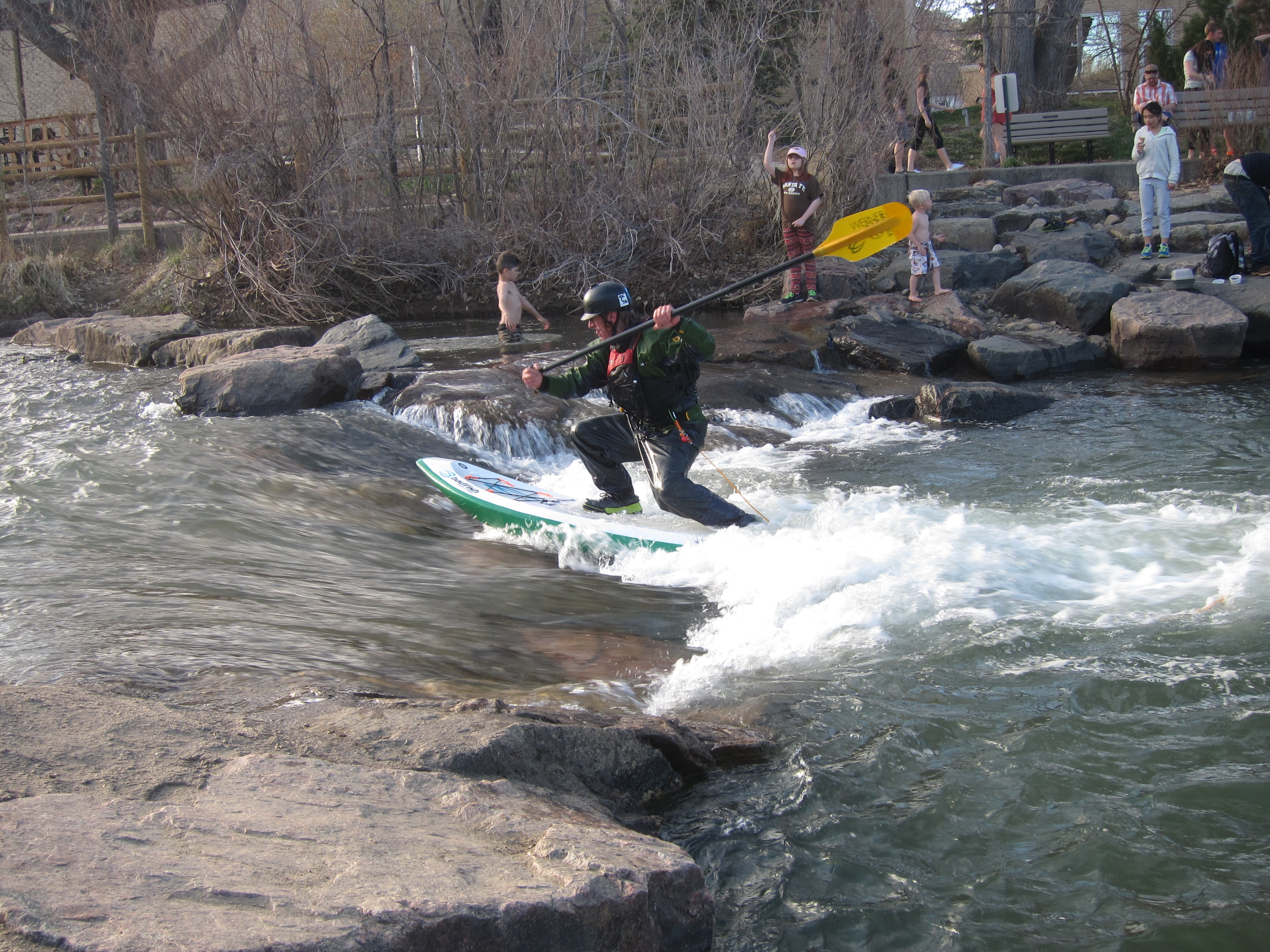 How to river surf Golden, Colorado - SUP for the Soul